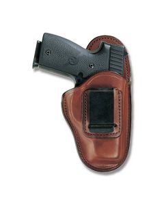 BIANCHI Model 100 Professional Right Hand Carry Tan Leather Holster Size 7