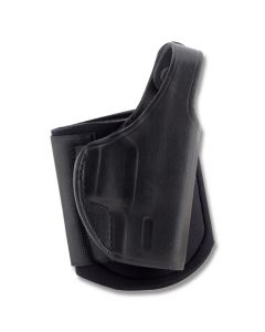 Bianchi Model 150 Negotiator Ankle Holster - Glock 26/27 9mm/.40 - 3.46"BBL - Black - Right Hand