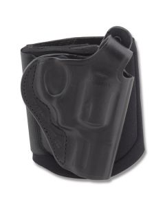 Bianchi Model 150 Negotiator Ankle Holster - S&W J Frame - 3.46"BBL - Black - Right Hand