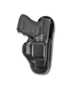 BIANCHI Model 100 Professional Right Hand Carry Black Leather Holster Size 1