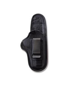 BIANCHI Model 100 Professional Right Hand Carry Black Leather Holster Size 8