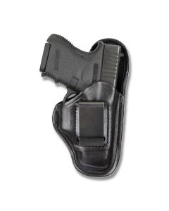 BIANCHI Model 100 Professional Right Hand Carry Black Leather Holster Size 12