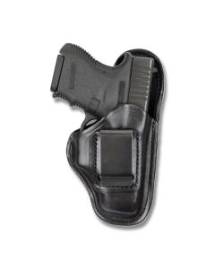 BIANCHI Model 100 Professional Right Hand Carry Black Leather Holster Size 14