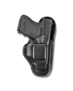 BIANCHI Model 100 Professional Right Hand Carry Black Leather Holster Size 22