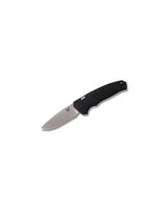 Benchmade Knives 6800 APB Automatic Knife with Black 6061-T6 Aluminum Handle and Satin Coated 154CM Stainless Steel 3.50" Clip Point Partially Serrated Edge Blade Model 6800