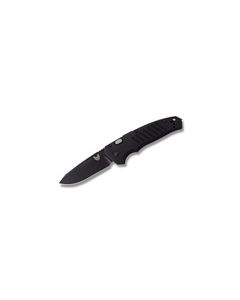 Benchmade Knives 6800BK APB Automatic Knife with Black Anodized 6061-T6 Aluminum Handle and Black Coated 154CM Stainless Steel 3.50" Drop Point Plain Edge Blade Model 6800BK