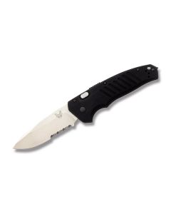 Benchmade Knives 6800S APB Automatic Knife with Black Aluminum Handle and Black Coated 154CM Stainless Steel 3.50" Drop Point Plain Edge Blade Model 6800S