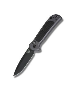 Benchmade Knives Coalition Auto with Black Anodized 6061-T6 Aluminum Handle and Black Coated CPM -S30V Stainless Steel 2.87" Drop Point Plain Edge Blade Model 9750BK