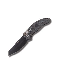 Hogue Sig Sauer EX-A01 Automatic Knife with Black G-Mascus G-10 Handle and Black Powder Coated 154CM Steel 3.50" Scorpion Wharncliffe Plain Edge Blade Model 36429