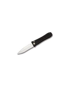 SOG Spec Elite II Automatic Knife with Black Anodized Aluminum Handle and Satin Coated AUS-8 Stainless Steel 4" Drop Point Plain Edge Blade Model SE-61