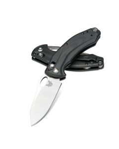 Benchmade 818 Mini Loco Folder with Black G-10 Handles and Satin Coated CPM-S30V Stainless Steel 3.3" Reverse Tanto Plain Edge Blade Model 818