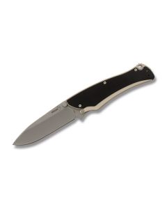 Boker Plus Griploc with Anodized Aluminum Handle and AUS-8 Stainless Steel 3.375" Drop Point Plain Edge Blade Model 01BO042