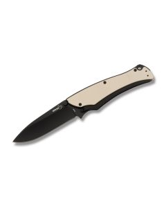 Boker Plus Griploc with Anodized Aluminum Handle and Black Coated AUS-8 Stainless Steel Plain Edge Blade Model 01BO043 