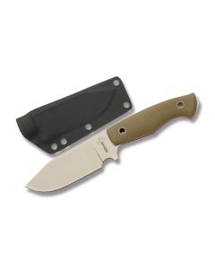 Boker Plus Rold Scout with G-10 Handle and Stonewashed D2 Tool Steel 4.625" Clip Point Plain Edge Blade and Kydex Sheath Model 02BO262