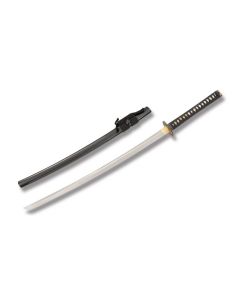 Boker Akito Functional Katana with Cord Wrapped Handle and Stainless Steel 27.625" Katana Plain Edge Blade Model 05ZS9126
