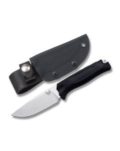 Benchmade Knives 15008-BLK Steep Country with CPM-S30V Stainless Steel 3.50" Drop Point Plain Edge Blade Model 15008-BLk