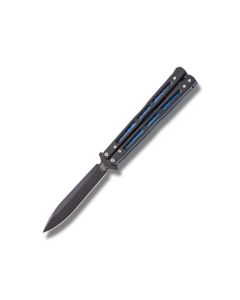 Benchmade Knives 51BK Morpho Bali-Song with Black G-10 Handles and Black Coated D2 Tool Steel 4.25" Drop Point Plain Edge Blade Model 51BK