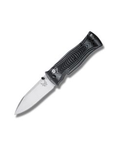 Benchmade Knives 531 with Black and Gray G-10 Handles and Satin Coated 154CM Stainless Steel 3.25" Drop Point Plain Edge Blade Model 531