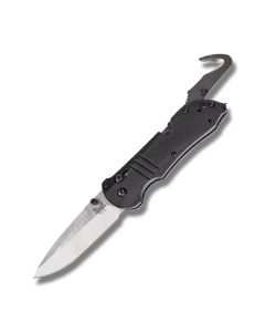 Benchmade Knives Tactical Triage Folding Knife with Black G-10 Handle and Satin Coated CPM-S30V Stainless Steel 3.48" Drop Point Blade Model 917