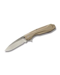 Benchmade Knives 928 Proxy with Tan G-10 Handles and Satin Coated CPM-20CV Stainless Steel 3.875" Drop Point Plain Edge Blade Model 928