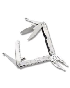 Bear & Son 4" Bear Jaws Locking Electrical Multi-Tool with Stainless Steel Tools and Blades Model 155EL