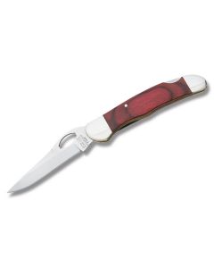 Bear & Son Cowhand 3.75" with Rosewood Handle and High Carbon Stainless Steel Plain Edge Blades Model 2149LR