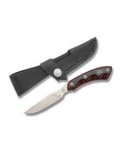 Buck Open Season Caper with Black Thermoplastic Handle and Satin Coated 3.50" Caping Plain Edge Blade with Black Nylon Sheath Model 0542BKS-B