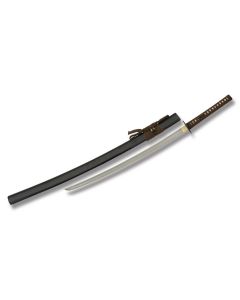 Master Cutlery Japanese Style Damascus Katana Sword Brown