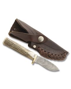 Silver Stag Damascus Elk Stick Series - Twist