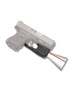 Crimson Trace Laserguard Pro Red Laser for Glock 3rd Gen 26/27 Compact with BT Holster Model LG-810