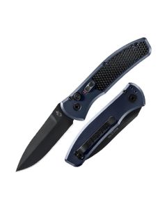 Gerber Empower Automatic with Dark Blue Armor Grip Handle and Black S30V Stainless Steel 3.25" Spear Point Plain Edge Blade Model 30-001319