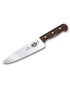 Victorinox Cutlery 8" Grand Maitre Chef's Knife with Rosewood Handle and Stainless Steel Blade Model 3672