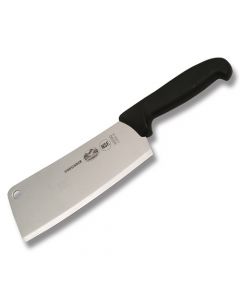 Victorinox Cutlery 7" x 2-1/2" Cleaver with Black Fibrox Handle and Stainless Steel Blade Model 40590