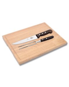 Victorinox Cutlery Forged Professional Rosewood Carving Set with Cutting Board Model 49034
