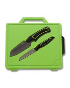 Gerber Outdoor Freescape Camp Kitchen Kit with Rubber Handle and 7Cr17MoV Stainless Steel Blade Model 30-001041