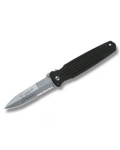 Gerber Applegate-Fairbairn Covert with Black Glass-Filled Nylon Handle and 154CM Stainless Steel 3.812" Spear Point Partially Serrated Blade Model 05785 