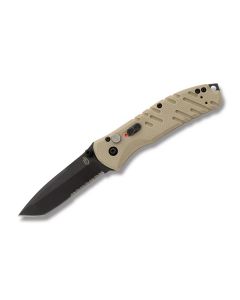 Gerber Propel Downrange with G-10 Handles and Black Coated 420 High Carbon Stainless Steel 3.50" Tanto Partially Serrated  Blade Model 30-000841