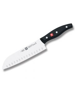 Henckels TWIN Signature 7" Hollow Edge Santoku