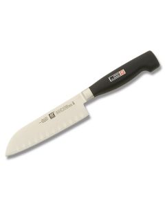 Henckels Four Star 5" Hollow Edge Santoku