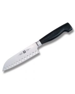 Henckels Four Star 7" Hollow Edge Santoku