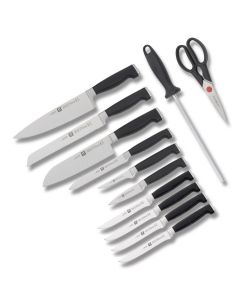 Henckels Twin Four Star 13pc Block Set