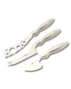 Henckels TWIN 3pc Stainless Steel Cheese Knife Set