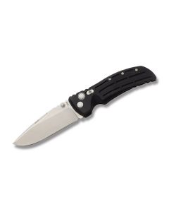 Hogue EX-01 with Matte Black 6061-T6 Anodized Aluminum Handles and Stone-Tumbled Coated 154CM Stainless Steel 4” Drop Point Plain Edge Blade Model 34150