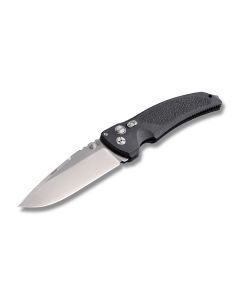 Hogue EX-03 Drop Point Folder with Black Glass Filled Polymer Handles and Stonewash Coated 154CM Stainless Steel 3.50" Drop Point Plain Edge Blade Model 34350