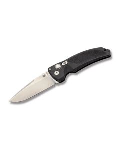 Hogue EX-03 with Black Matte Glass-Filled Polymer Handle and Tumbled Finish 154CM Stainless Steel 4” Drop Point Plain Edge Blade Model 34370