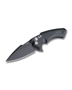 Hogue X5 Folder with Black Coated 6061-T6 Anodized Aluminum Handle and Black Cerakote CPM-154 Stainless Steel 3.50" Spear Point Plain Edge Blade Model 34579