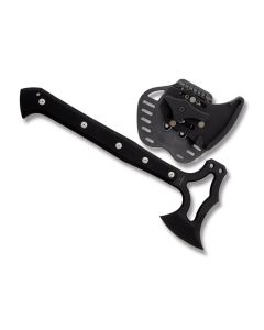 Hogue EX-T01 Tomahawk with Black Coated S-7 Tool Steel and Black G-10 Handles Model  35779