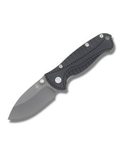 Kizer Knives Small Hunter with Black G-10 Handles and Satin Coated CPM-S35VN Stainless Steel 2.50" Drop Point Plain Edge Blade Model 3416A1