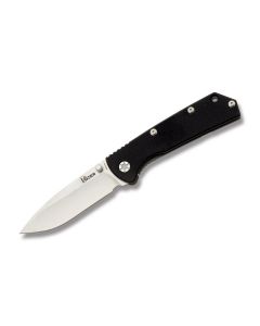 Kizer Knives KI403A2 with Black G-10 Handles and Stonewash Coated CPM-S35VN Stainless Steel 3.75" Drop Point Plain Edge Blade Model KI043A2