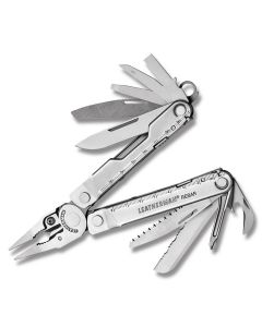 Leatherman Rebar Multi Tool with Stainless Steel Construction and Black Nylon Sheath Model 831548